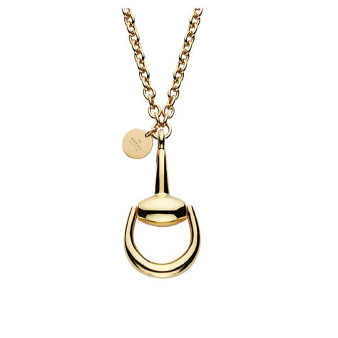 gucci horsebit 18ct yellow gold necklace|Gucci Horsebit necklace jewelry.